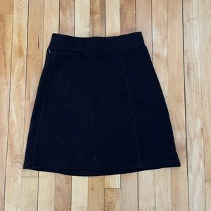 Ibex Women’s Black XS Merino Wool Skirt